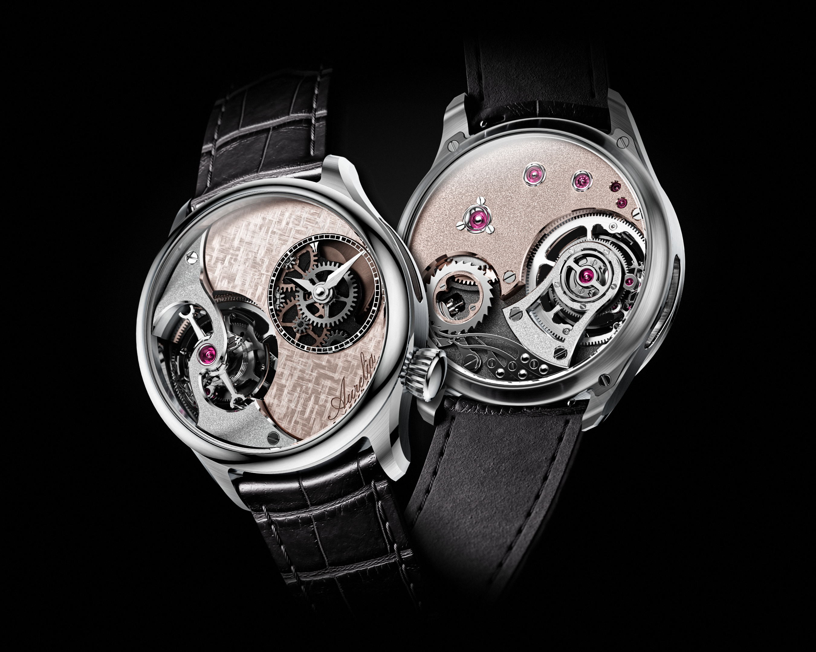 The Tourbillon II dial and movement